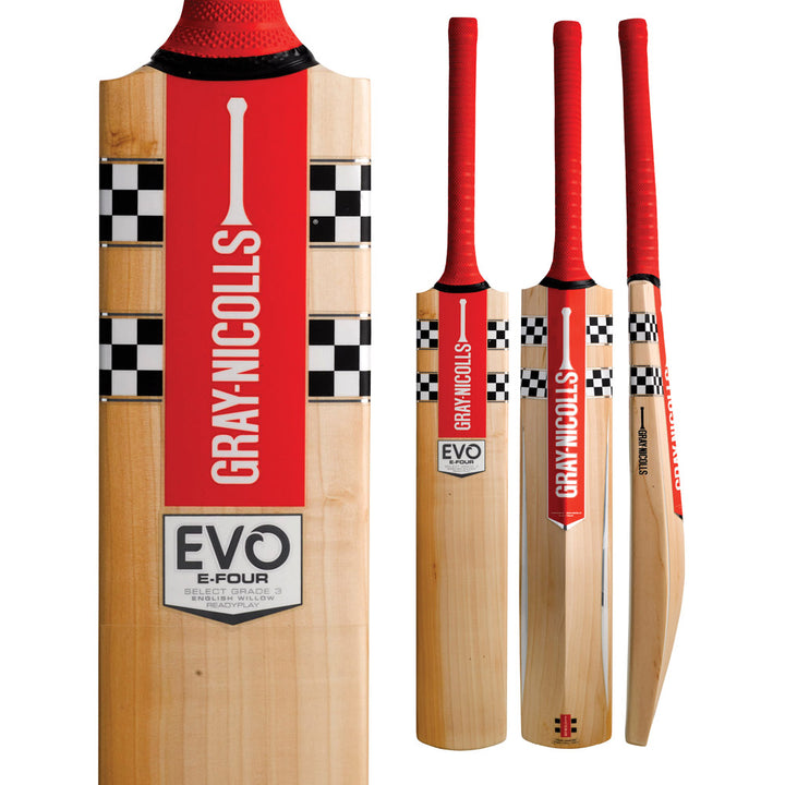 GRAY-NICOLLS EVO E FOUR ENGLISH WILLOW CRICKET BAT JUNIOR