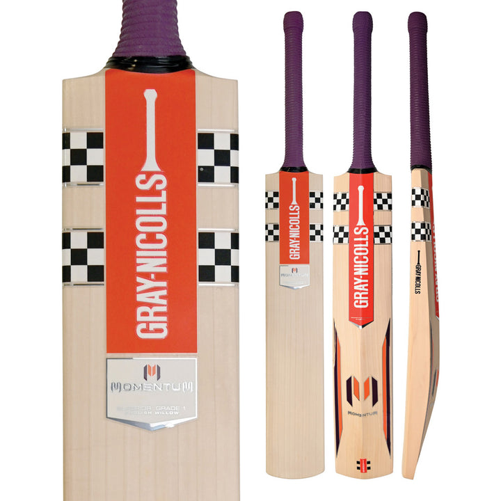 GRAY-NICOLLS MOMENTUM M THREE ENGLISH WILLOW CRICKET BAT JUNIOR