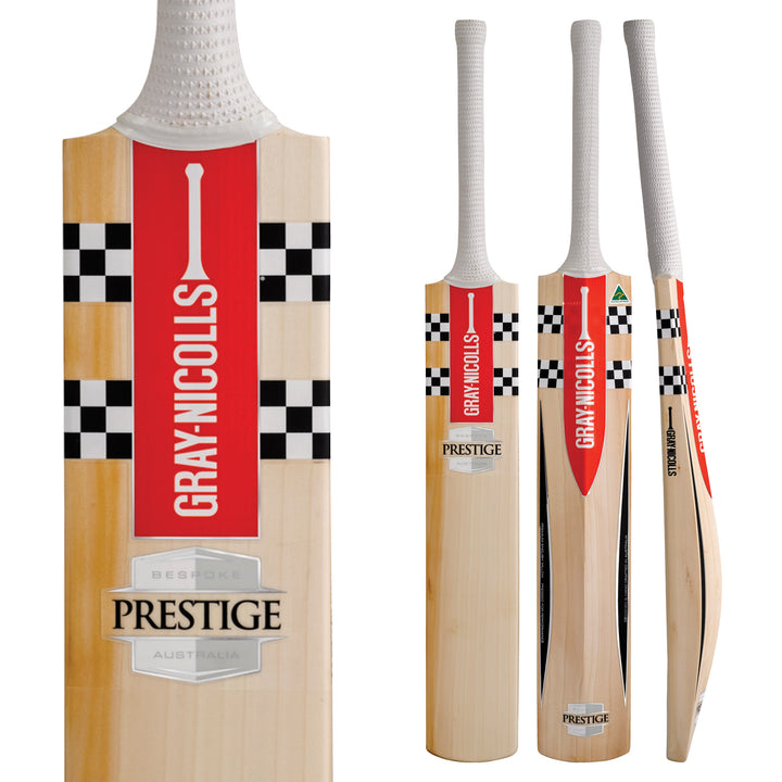 GRAY-NICOLLS PRESTIGE CRICKET BAT WITH GN 'PLAY NOW'