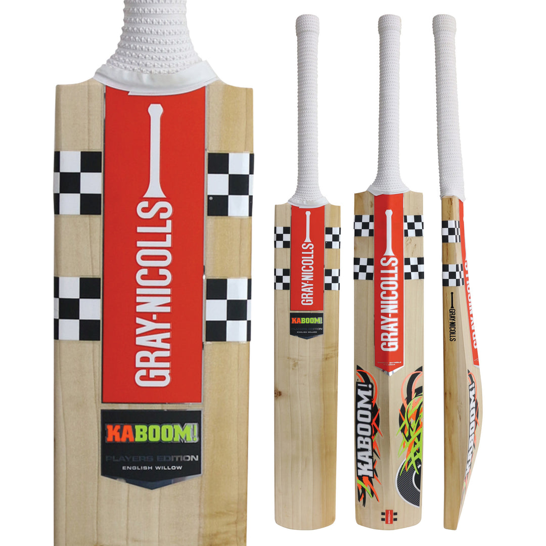 GRAY-NICOLLS KABOOM PREMIUM ENGLISH WILLOW CRICKET BAT