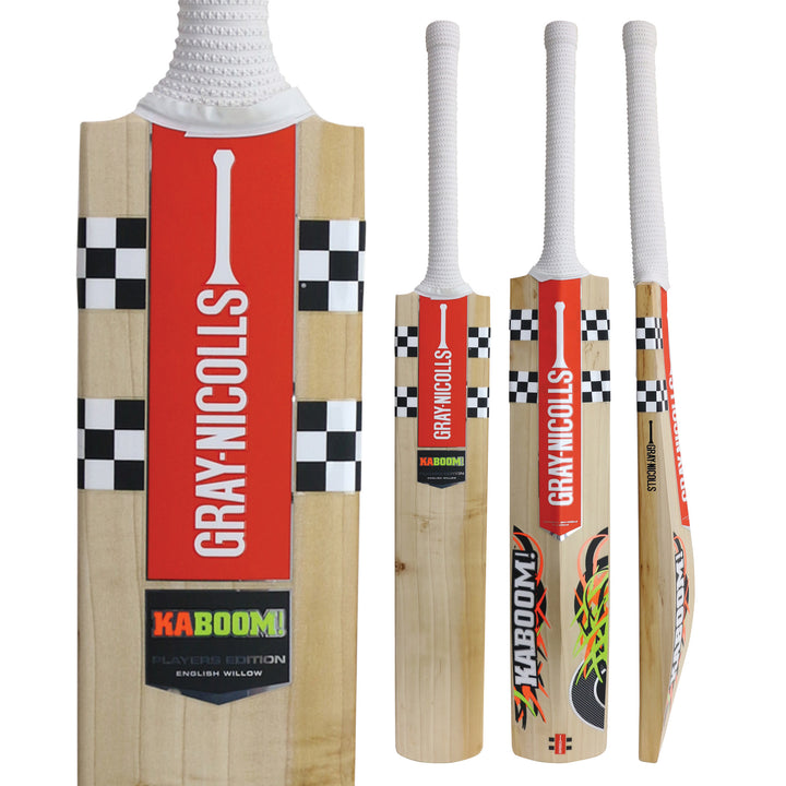 GRAY-NICOLLS KABOOM PREMIUM ENGLISH WILLOW CRICKET BAT