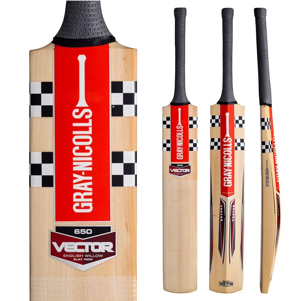 GRAY-NICOLLS VECTOR 650 'PLAY NOW' EW CRICKET BAT