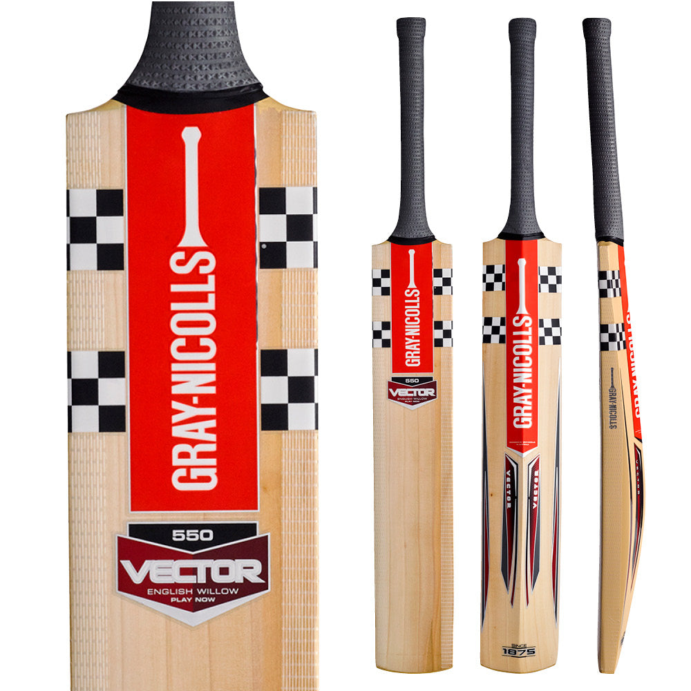 GRAY-NICOLLS VECTOR 550 'PLAY NOW' EW CRICKET BAT
