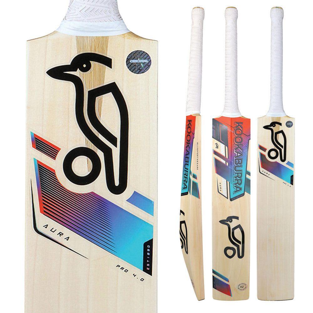 KOOKABURRA AURA PRO 4.0 ENGLISH WILLOW CRICKET BAT '23