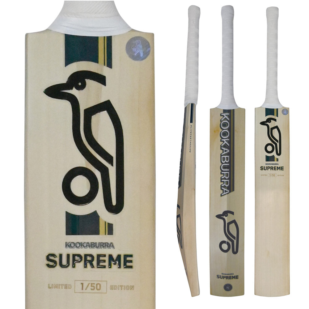 KOOKABURRA SUPREME LIMITED EDITION ENGLISH WILLOW CRICKET BAT