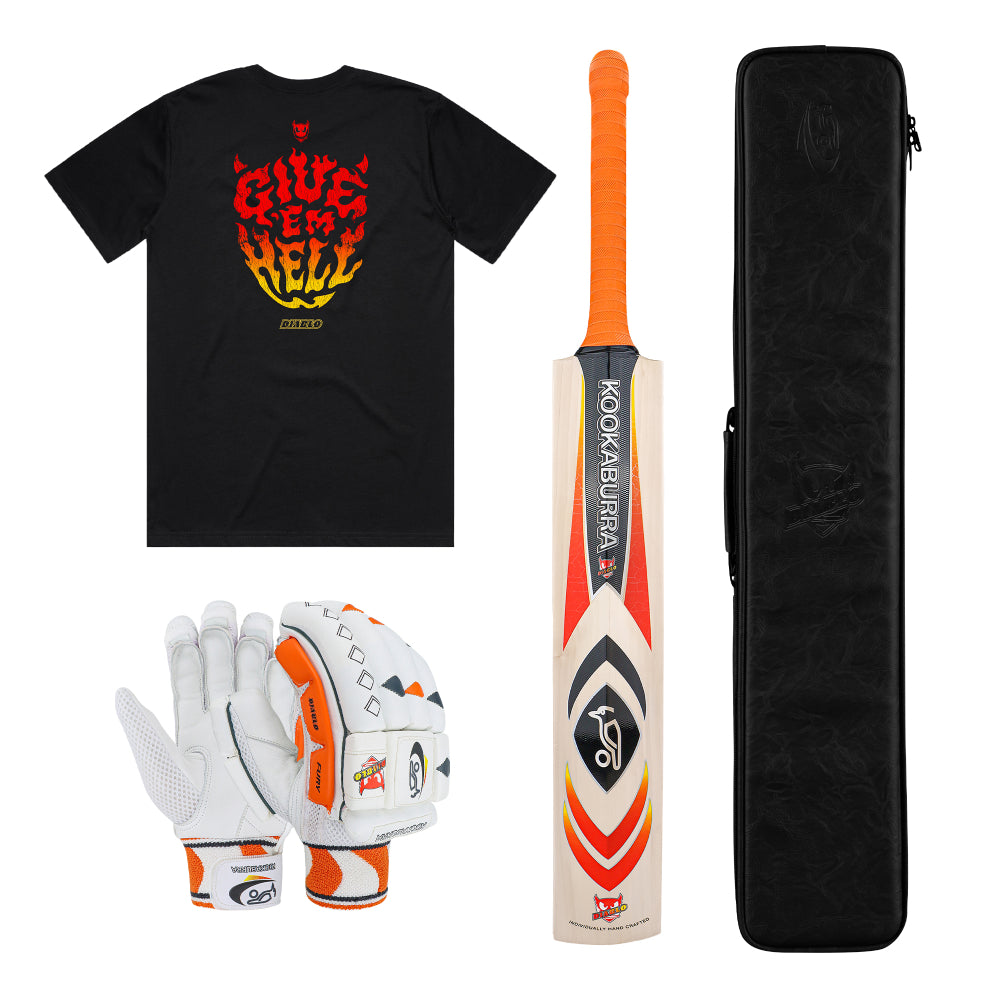 KOOKABURRA RETRO DIABLO LIMITED EDITION EW CRICKET BAT