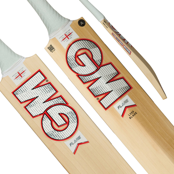 GUNN & MOORE FLARE L555 606 EW CRICKET BAT