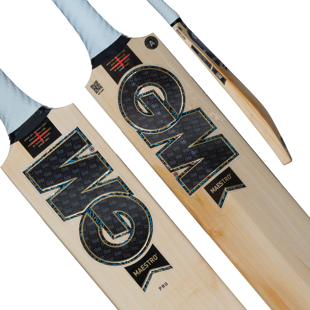 GUNN & MOORE MAESTRO 25 L555 PRO LE EW CRICKET BAT