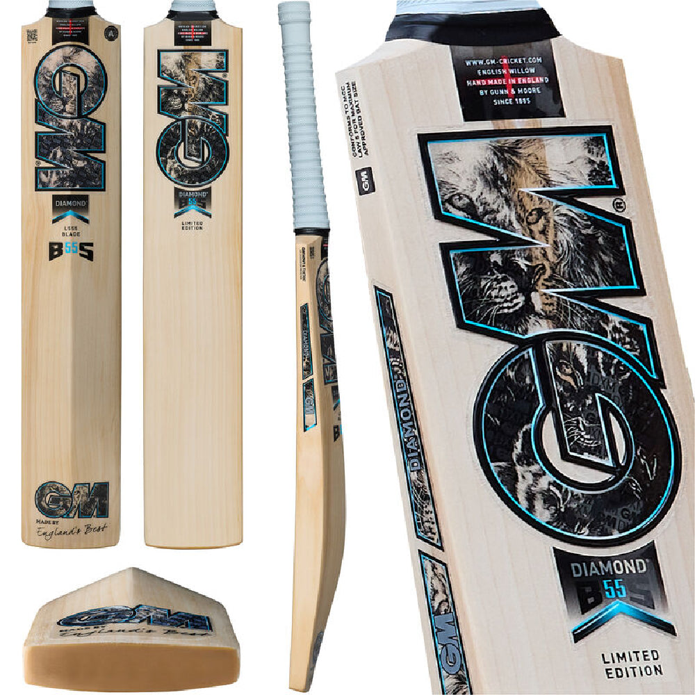 GUNN & MOORE DIAMOND L555 ORIGINAL EW CRICKET BAT 26