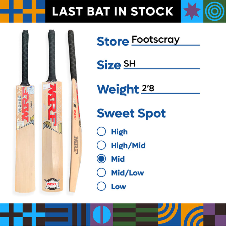 MRF WIZARD GOLD EW CRICKET BAT
