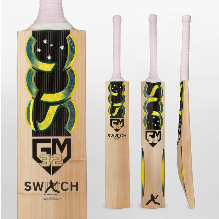 SOUTHERN CROSS CRICKET GM RUSH GOLD PLAYERS LE EW CRICKET BAT
