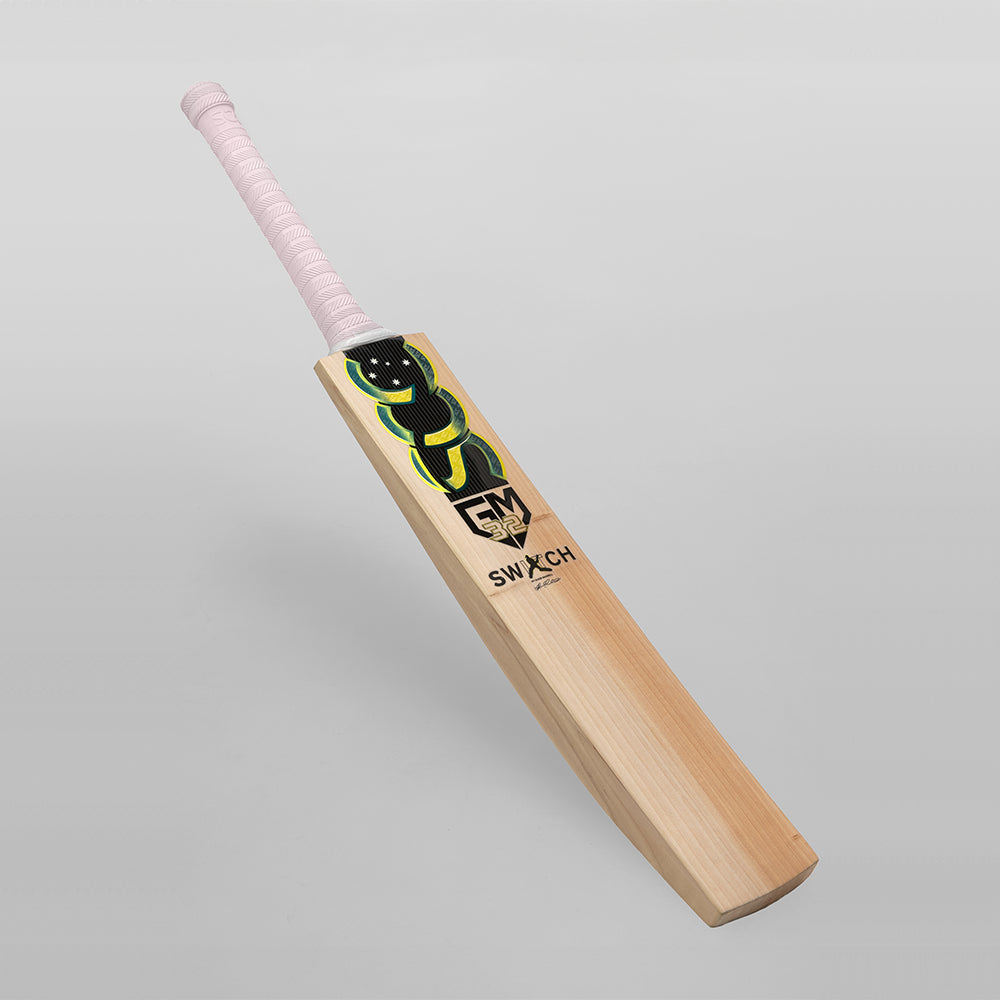 SOUTHERN CROSS CRICKET GM SWITCH GALAXY GREEN PLAYERS EW CRICKET BAT