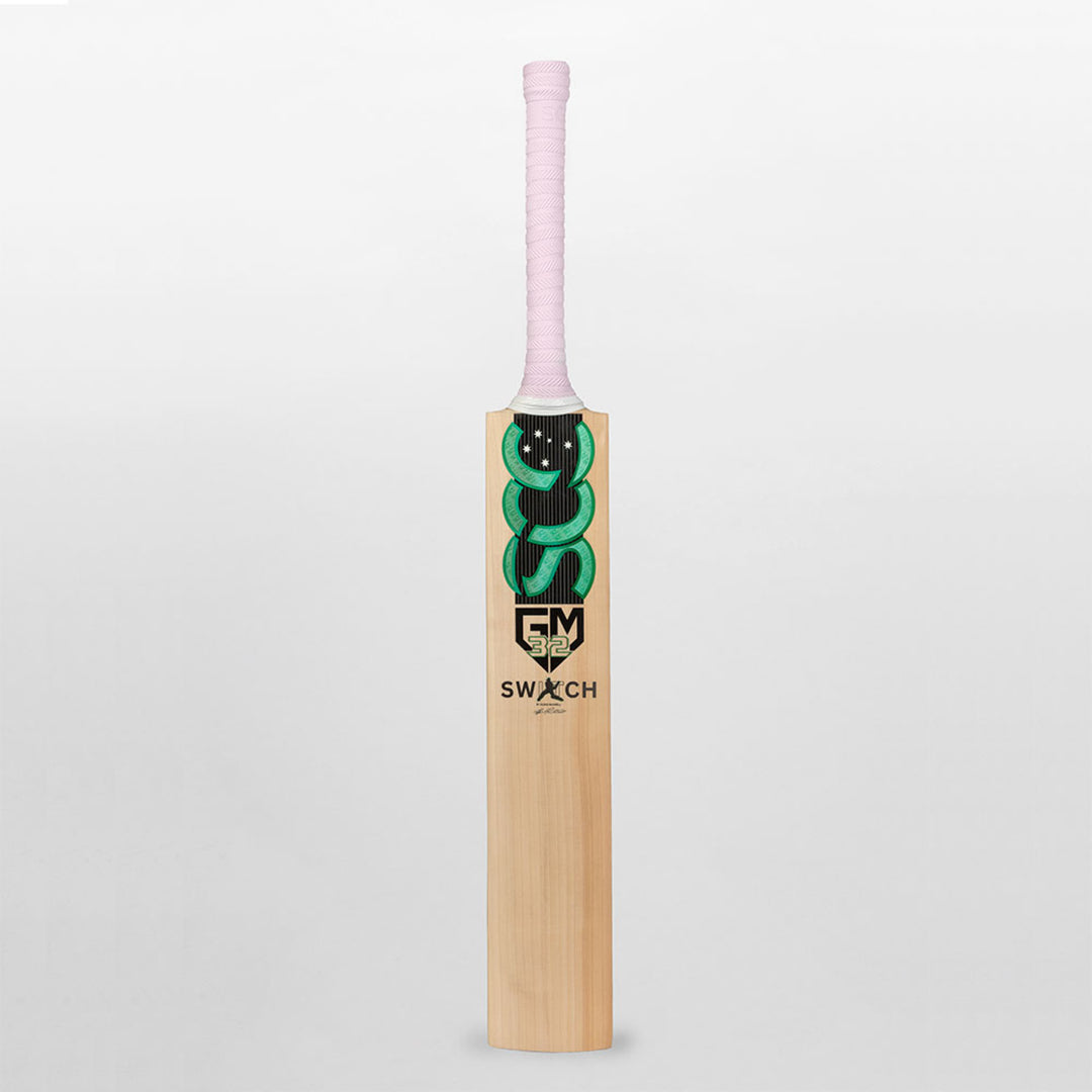 SCC CRICKET SWITCH GALAXY GREEN 3.0 EW CRICKET BAT JUNIOR