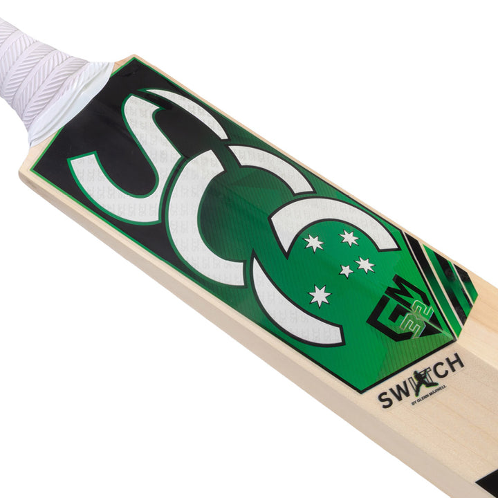 SCC CRICKET SWITCH GALAXY GREEN PRO EW CRICKET BAT