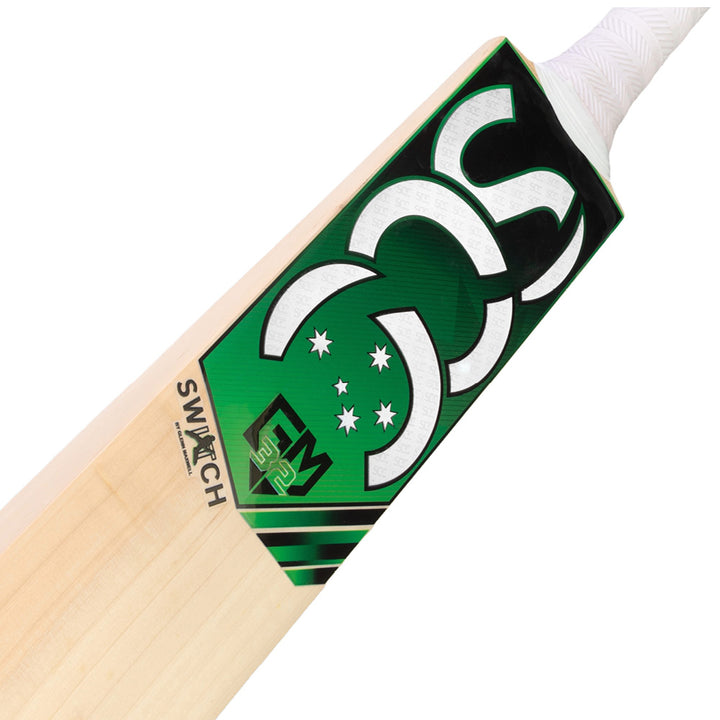 SCC CRICKET SWITCH GALAXY GREEN 625 EW CRICKET BAT