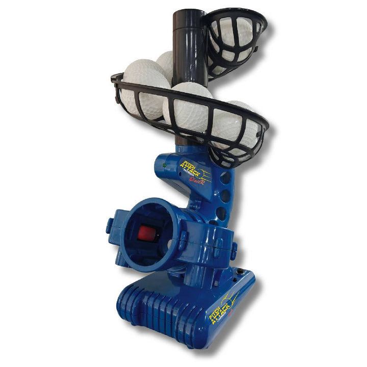 PACEMAN PITCH ATTACK BLASTER BOWLING MACHINE 9BF + BALLS