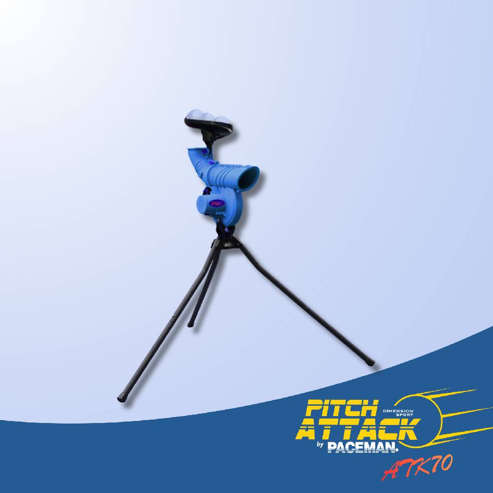 PACEMAN PITCH ATTACK ATK70 BOWLING MACHINE 6BF