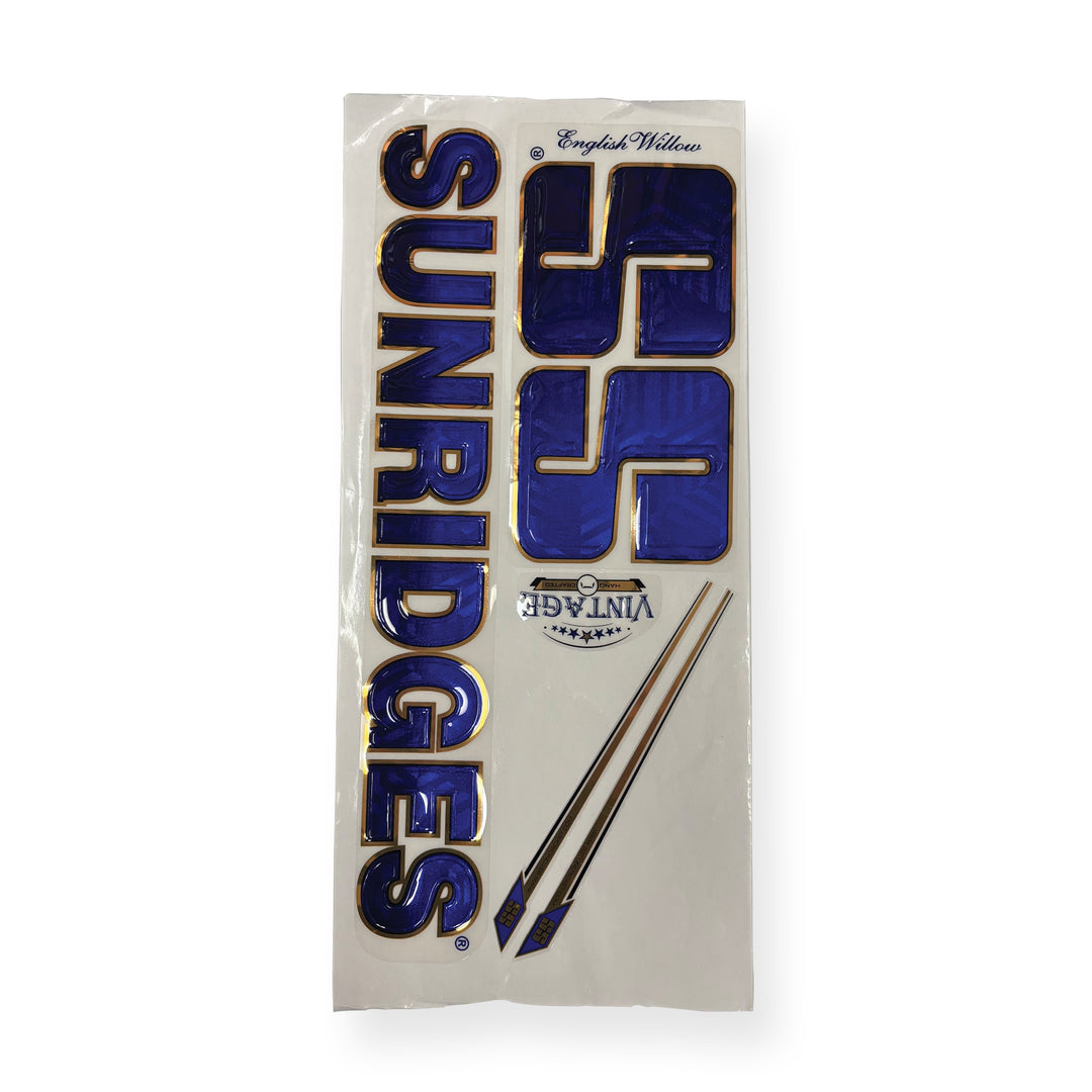 SS VINTAGE CLASSIC CRICKET BAT LABELS