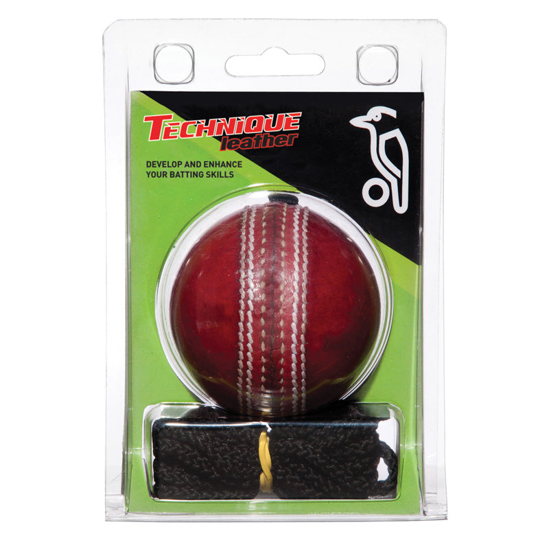 KOOKABURRA SUPER COACH TECHNIQUE CRICKET BALL ON A STRING