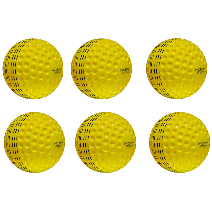 12 PACK - PACEMAN LIGHT BOWLING MACHINE BALLS