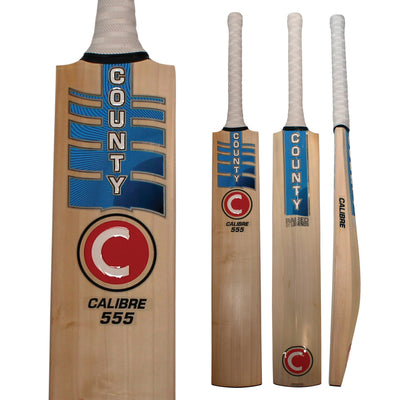 COUNTY CALIBRE 555 ENGLISH WILLOW CRICKET BAT