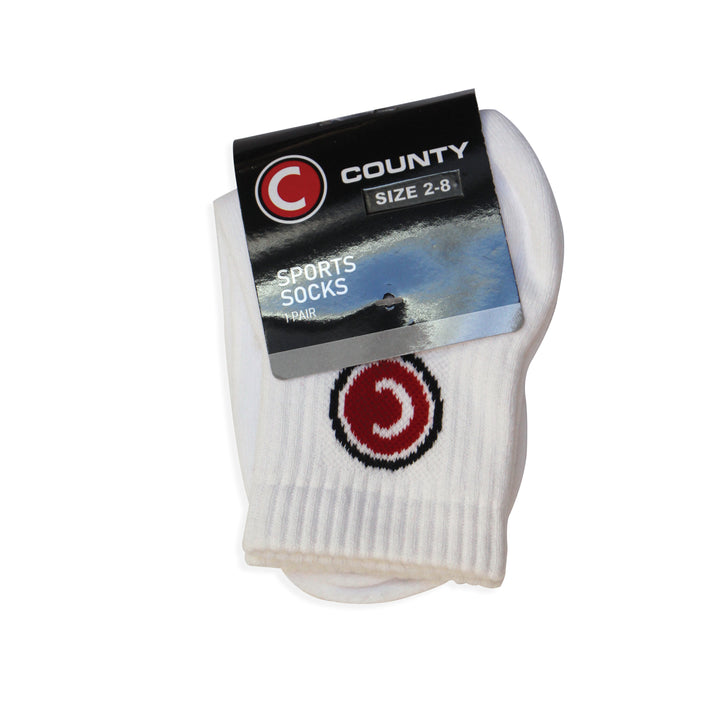 COUNTY CLIPPER 333 ANKLE SOCK WHITE
