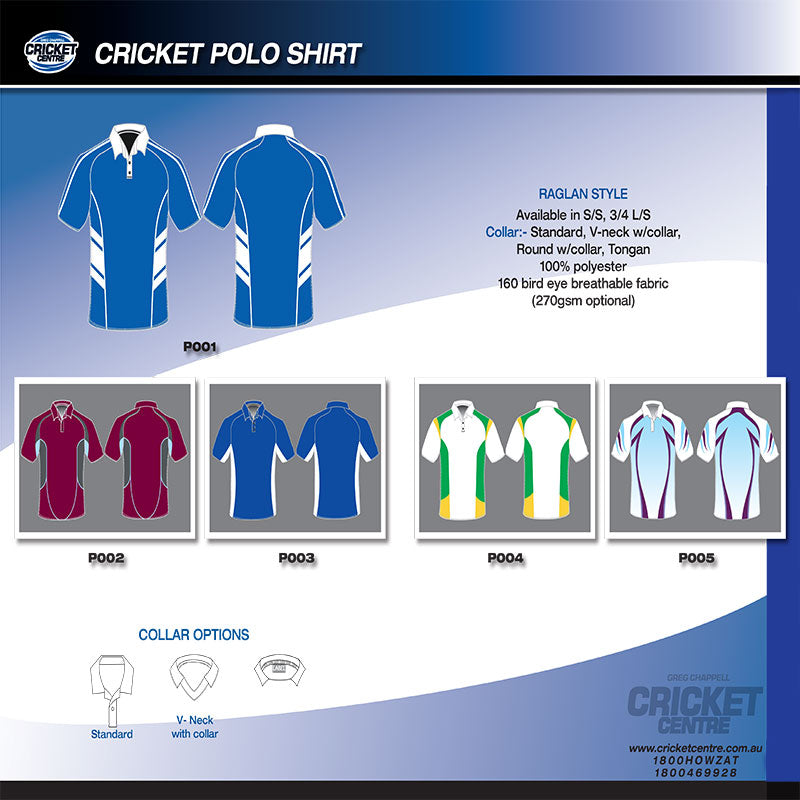 CUSTOM TEAMWEAR - GCCC SUBLIMATED PLAYING POLO