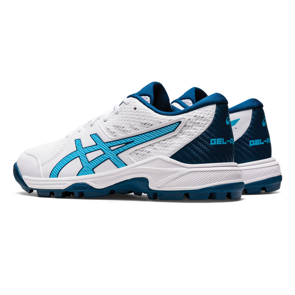 ASICS GEL PEAKE CRICKET RUBBER WHT/AQUA WOMENS – Greg Chappell