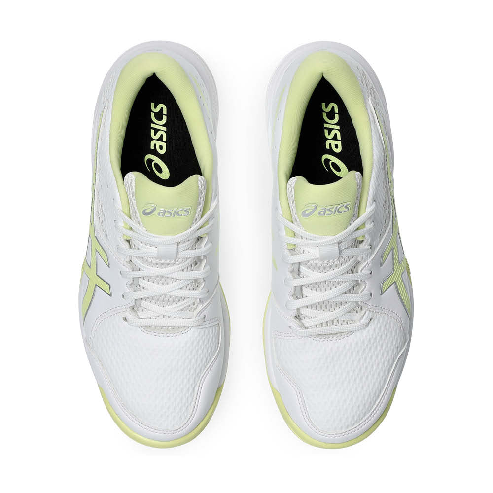 ASICS GEL PEAKE WOMENS WHITE/YELLOW – Greg Chappell Cricket Centre