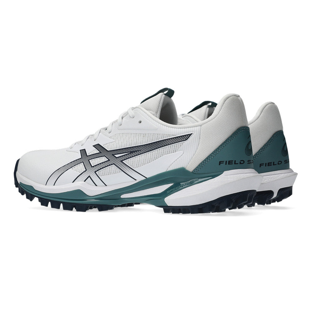 ASICS FIELD SPEED FF 2 RUBBERS WHITE/MIDNIGHT TEAL