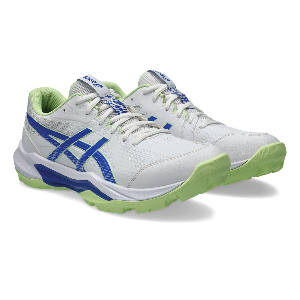 ASICS GEL-PEAKE 3 GS RUBBERS WHITE/NEON BLUE