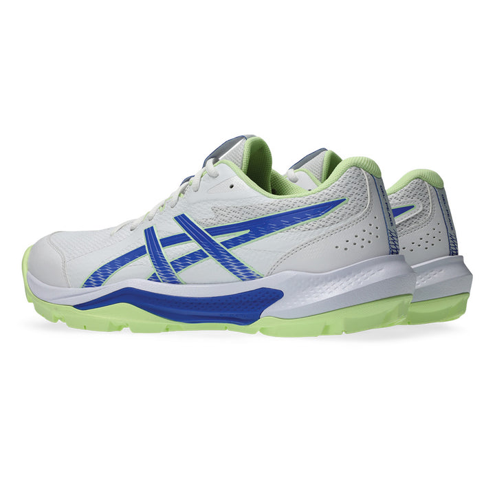 ASICS GEL-PEAKE 3 GS RUBBERS WHITE/NEON BLUE
