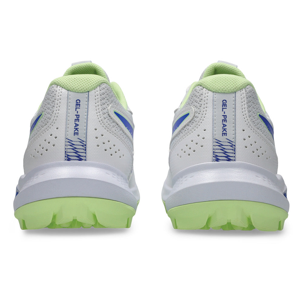 ASICS GEL-PEAKE 3 GS RUBBERS WHITE/NEON BLUE