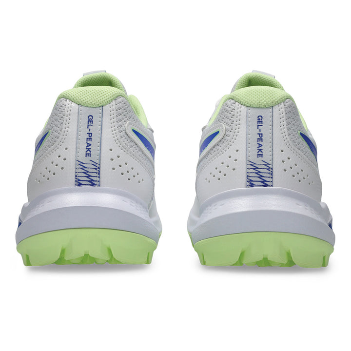 ASICS GEL-PEAKE 3 GS RUBBERS WHITE/NEON BLUE