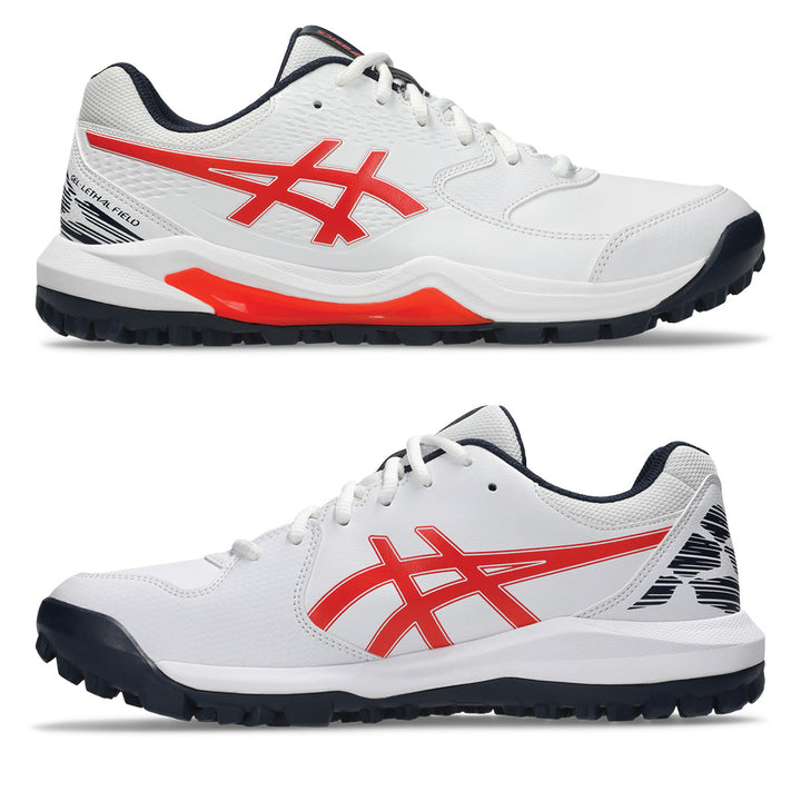 ASICS GEL-LETHAL FIELD 2 RUBBERS WHITE/CHERRY TOMATO