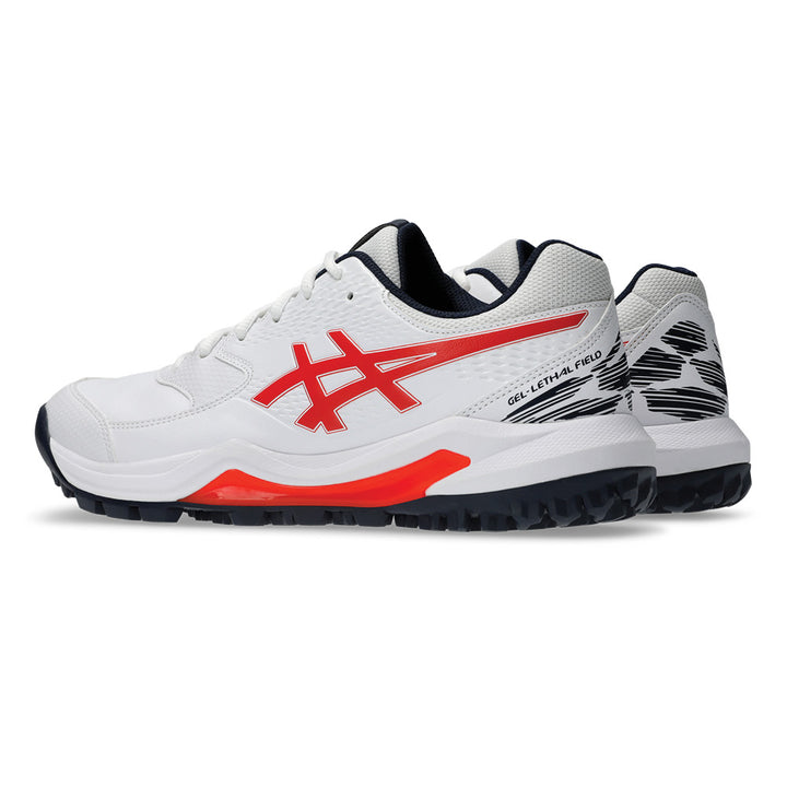 ASICS GEL-LETHAL FIELD 2 RUBBERS WHITE/CHERRY TOMATO
