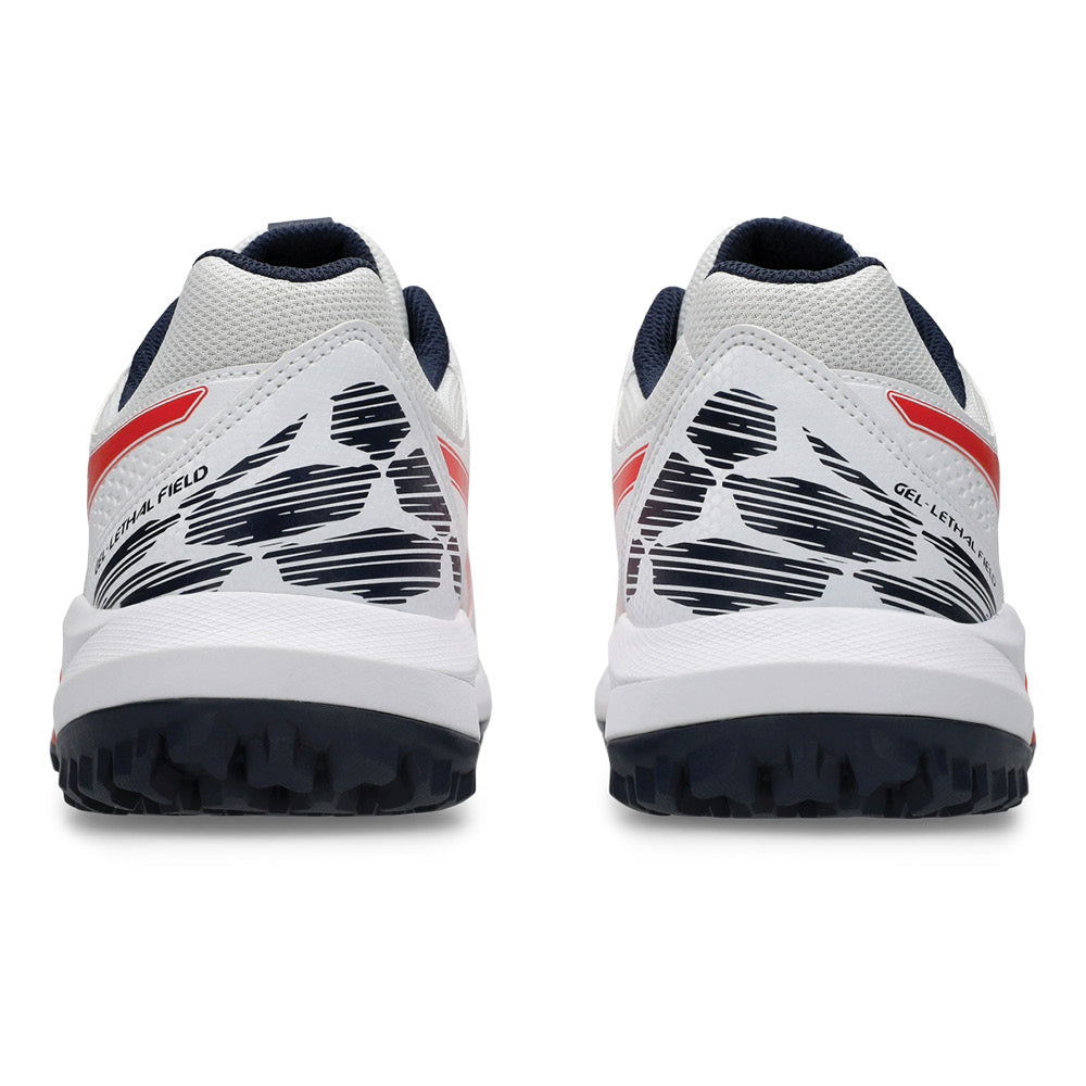ASICS GEL-LETHAL FIELD 2 RUBBERS WHITE/CHERRY TOMATO