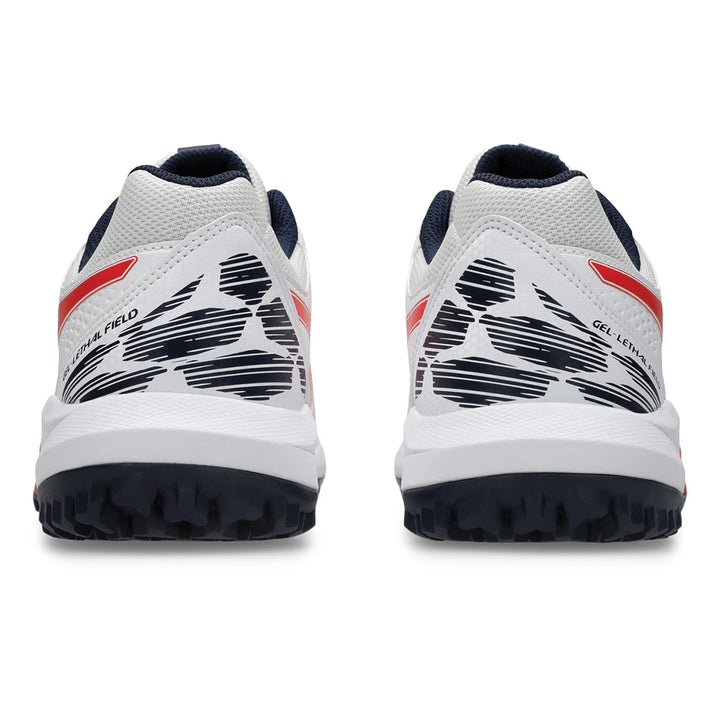 ASICS GEL-LETHAL FIELD 2 RUBBERS WHITE/CHERRY TOMATO