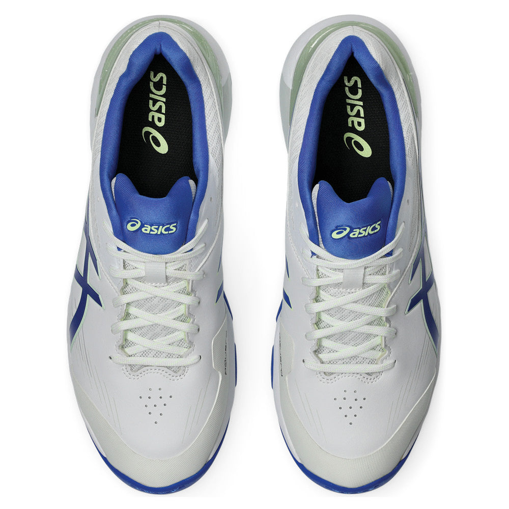 ASICS 350 NOT OUT FF SPIKES WHITE/NEON BLUE