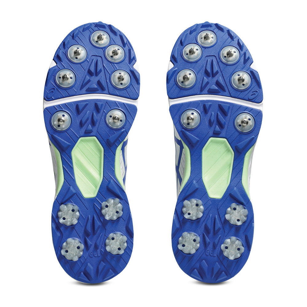ASICS 350 NOT OUT FF SPIKES WHITE/NEON BLUE