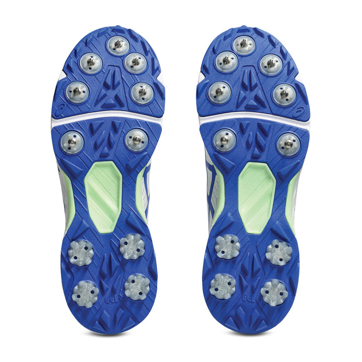 ASICS 350 NOT OUT FF SPIKES WHITE/NEON BLUE