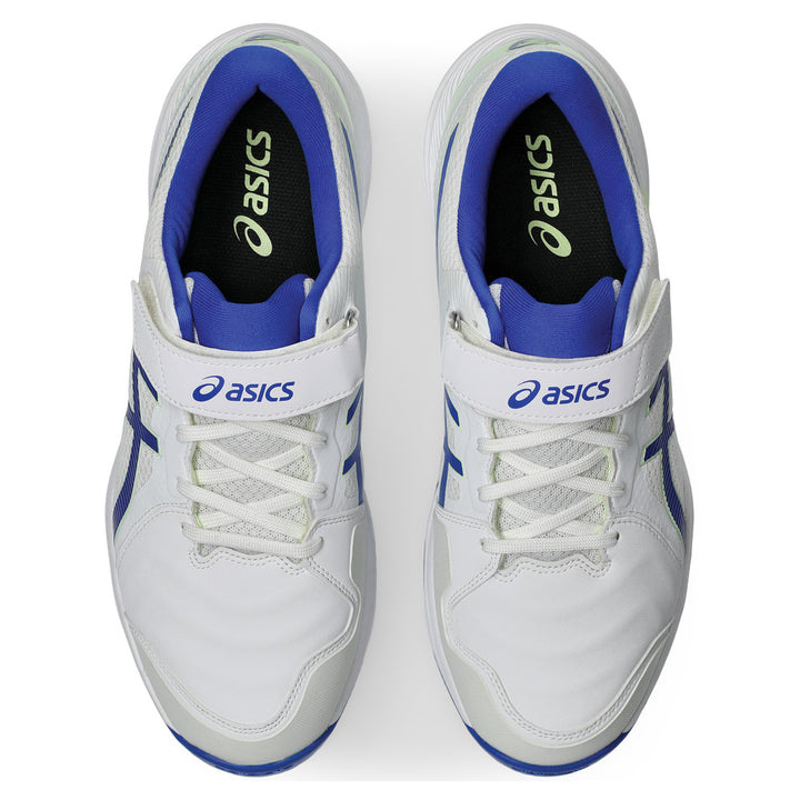 ASICS SPEED MENACE FF SPIKES WHITE/NEON BLUE