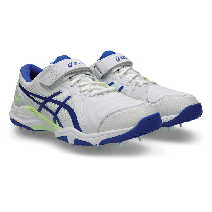 ASICS SPEED MENACE FF SPIKES WHITE/NEON BLUE