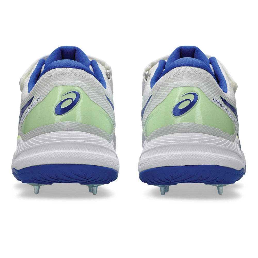 ASICS SPEED MENACE FF SPIKES WHITE/NEON BLUE