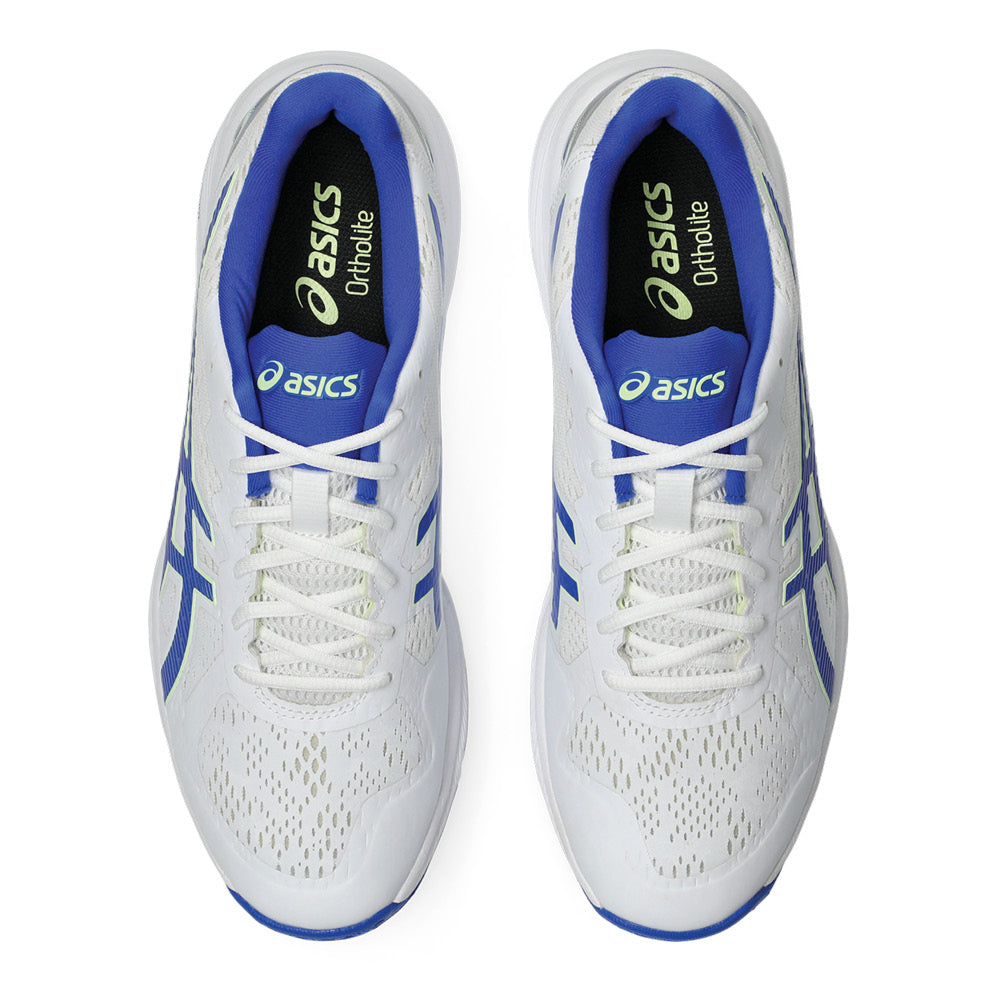 ASICS QUICK SINGLE  SPIKES WHITE/NEON BLUE