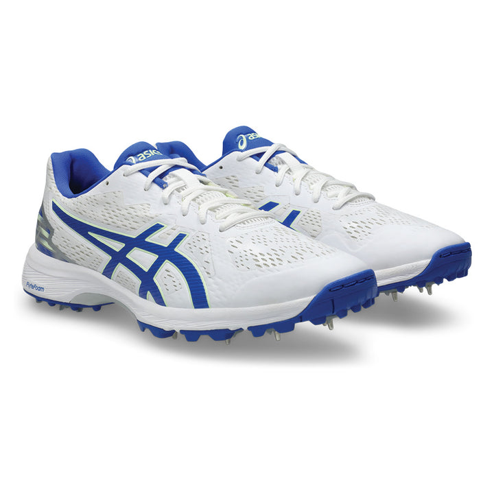 ASICS QUICK SINGLE  SPIKES WHITE/NEON BLUE