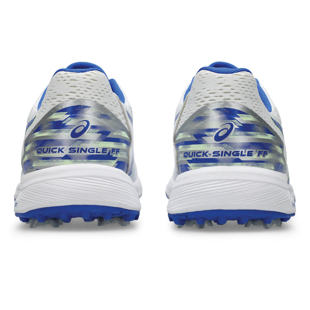 ASICS QUICK SINGLE  SPIKES WHITE/NEON BLUE