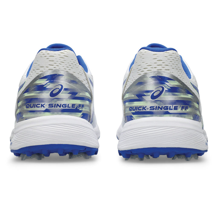 ASICS QUICK SINGLE  SPIKES WHITE/NEON BLUE