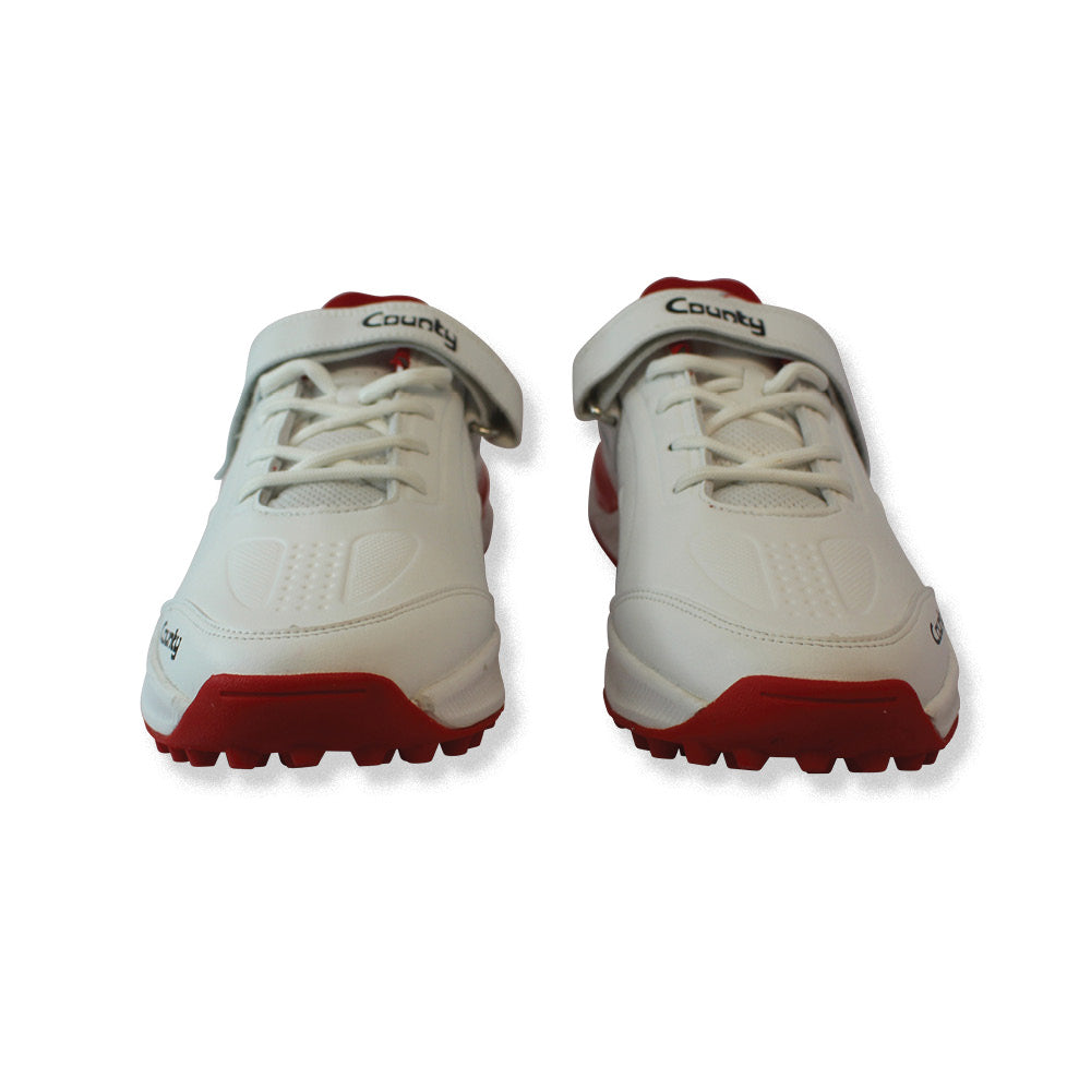 COUNTY INTERNATIONAL RUBBER WHITE/RED/SILVER
