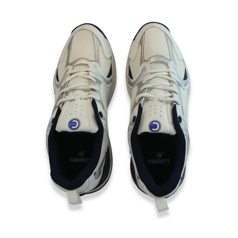 COUNTY CLASSIC 777 RUBBER WHITE/BLUE/SILVER